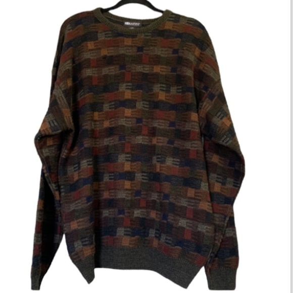 Serafini Other - Vintage Serafini Textured Long Sleeve Sweater Men’s Size L